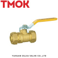 welding water tank float brass color long handle brass life lever shut-off 4 inch brass ball valve